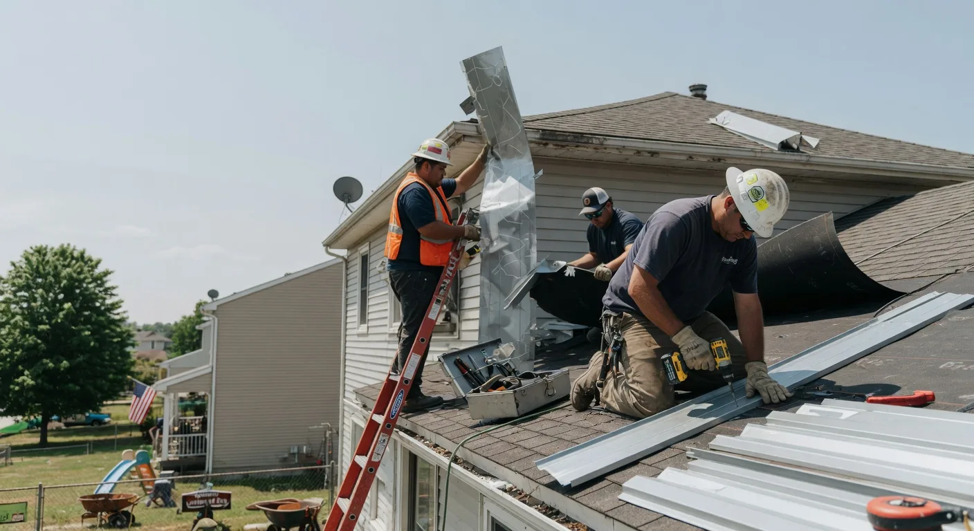 Metal Roofing Installation in Lucas, KS near me